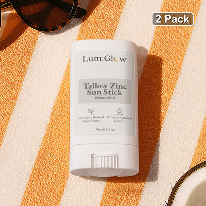 2 Pack Tallow Zinc Sun Stick