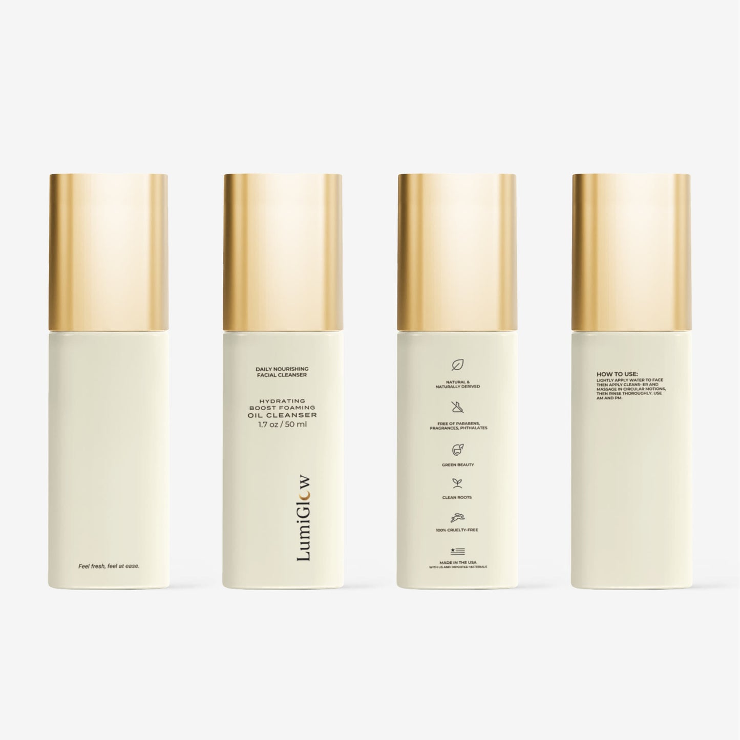 Milky Oil Foaming Cleanser Gold Cap