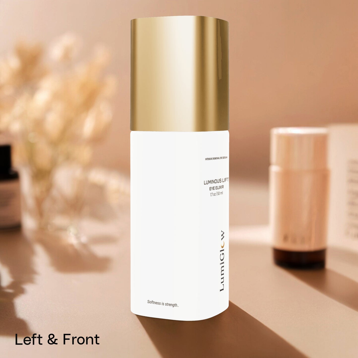 Brighten+Firm Eye Serum: Intensive Renewal Gold Cap