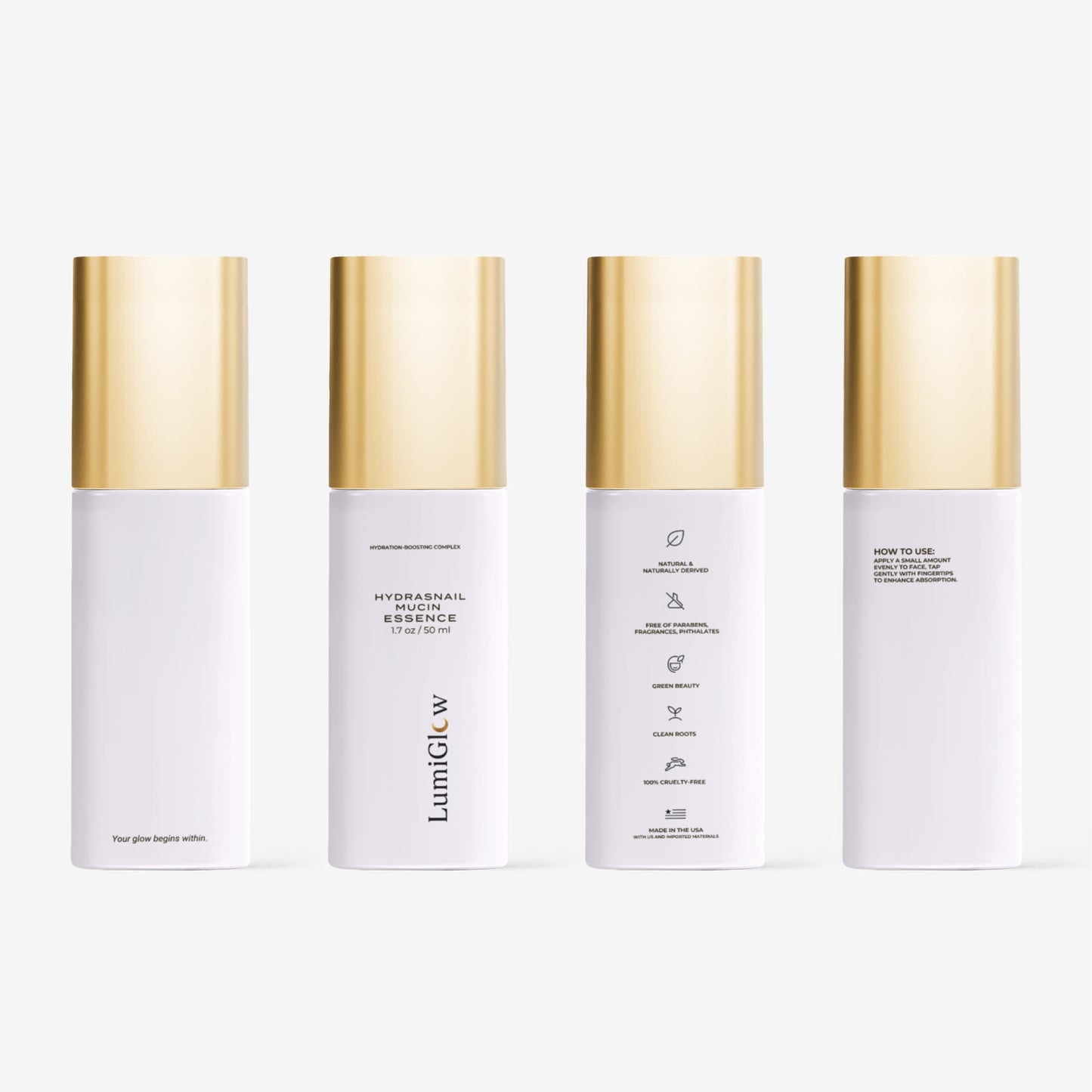 HydraSnail Mucin Essence Gold Cap